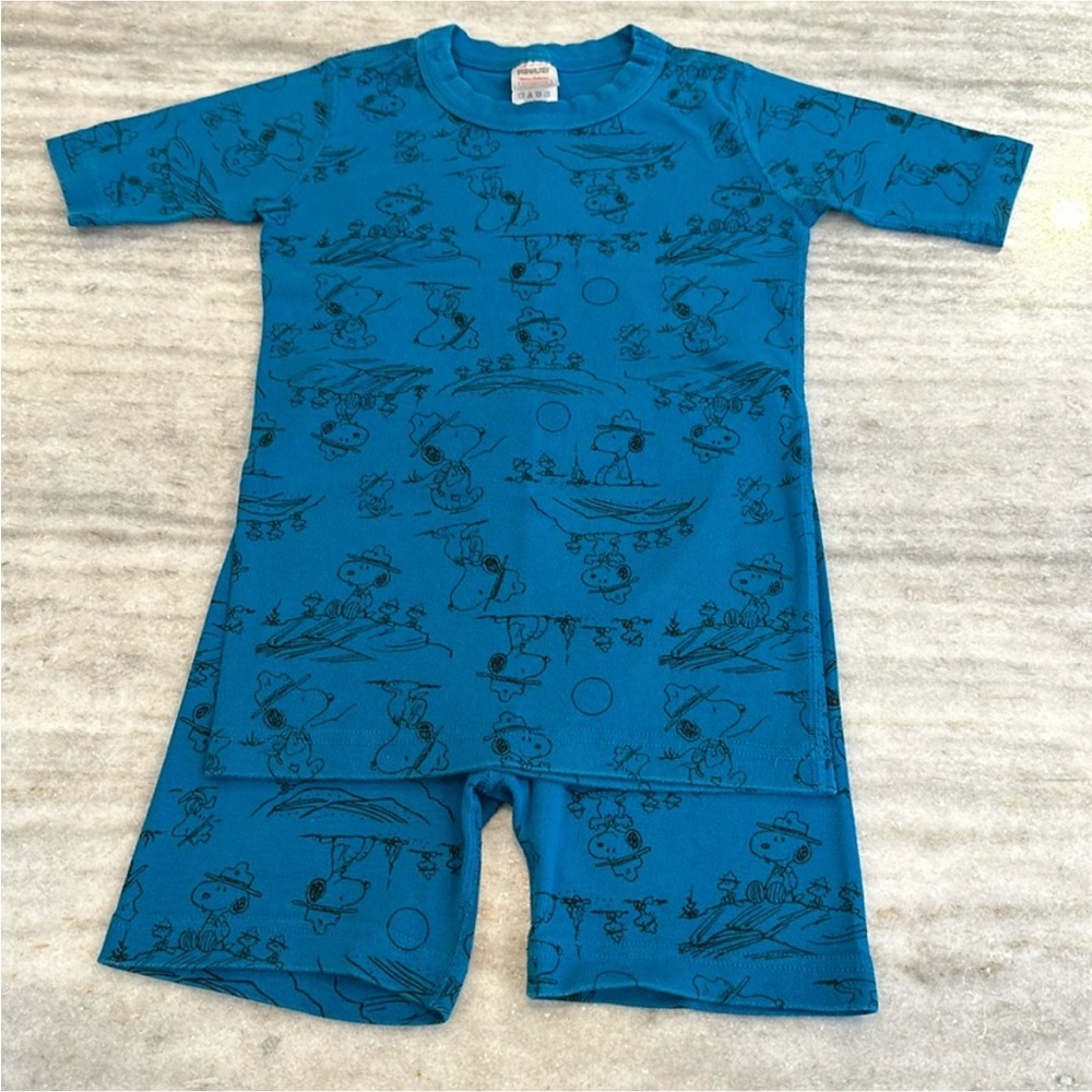 Hanna Andersson snoopy pajamas size 10